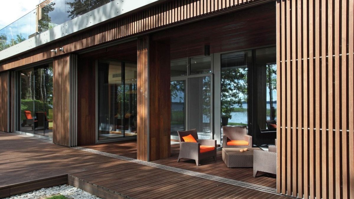 Планкен в интерьере