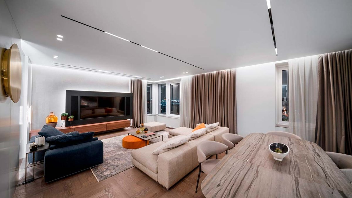 Трековые системы в интерьере