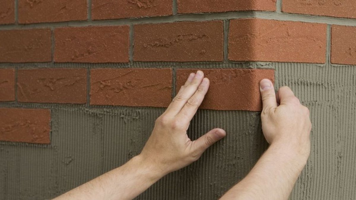 Гибкий кирпич для фасада