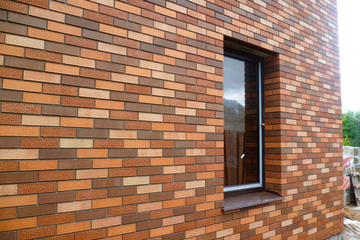 Гибкий кирпич в интерьере