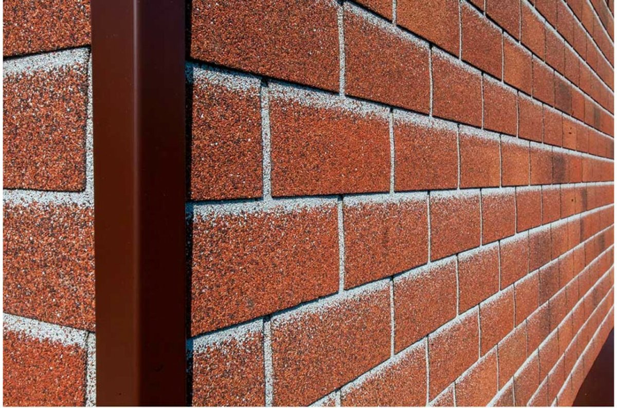 Гибкий кирпич для фасада