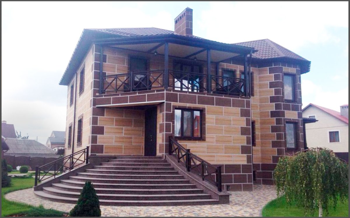 Теплостен гибкий кирпич