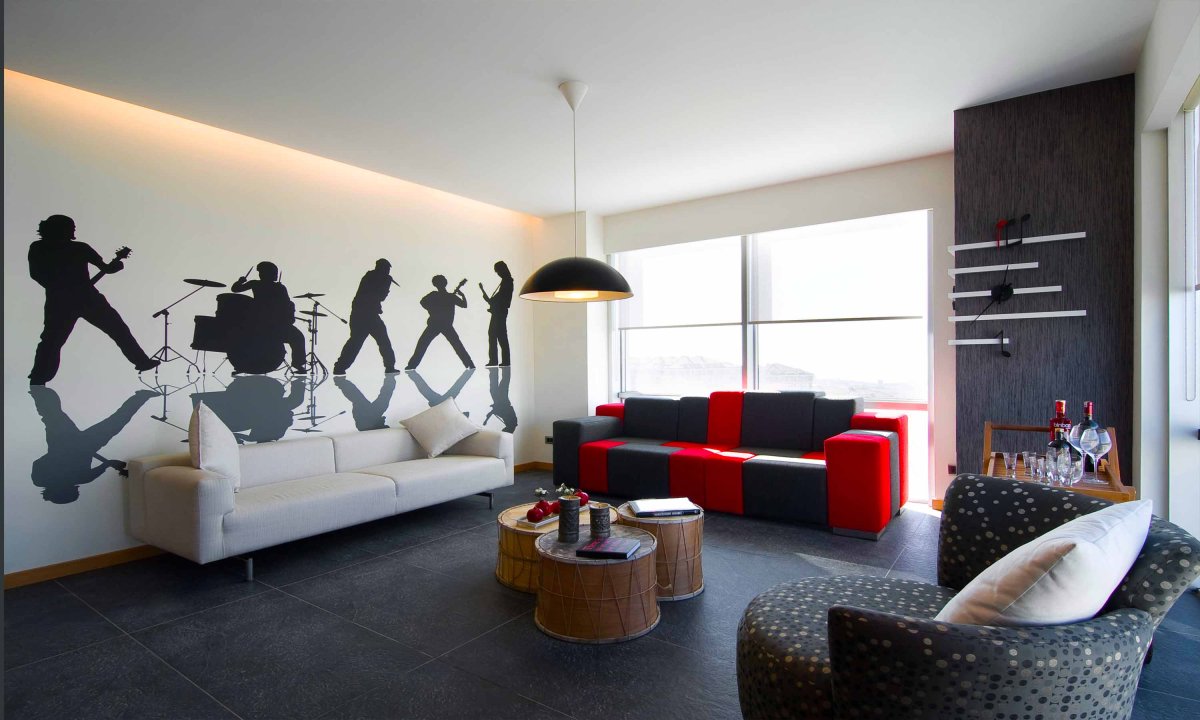 Интерьер в музыкальном стиле