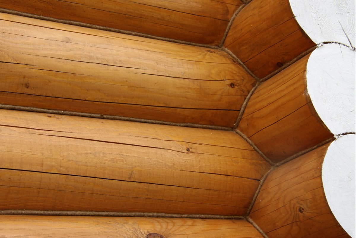 Обшивка дома из бревна снаружи