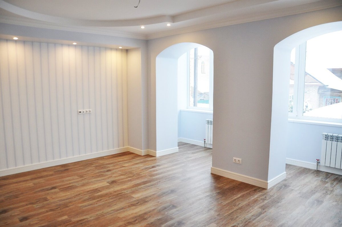 Отделка от застройщика волна