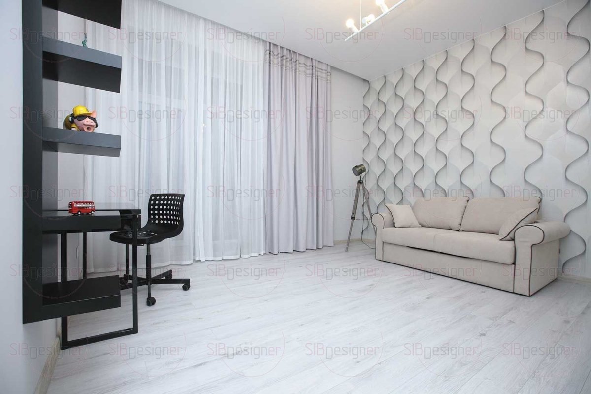 Уайт Вуд белый интерьер