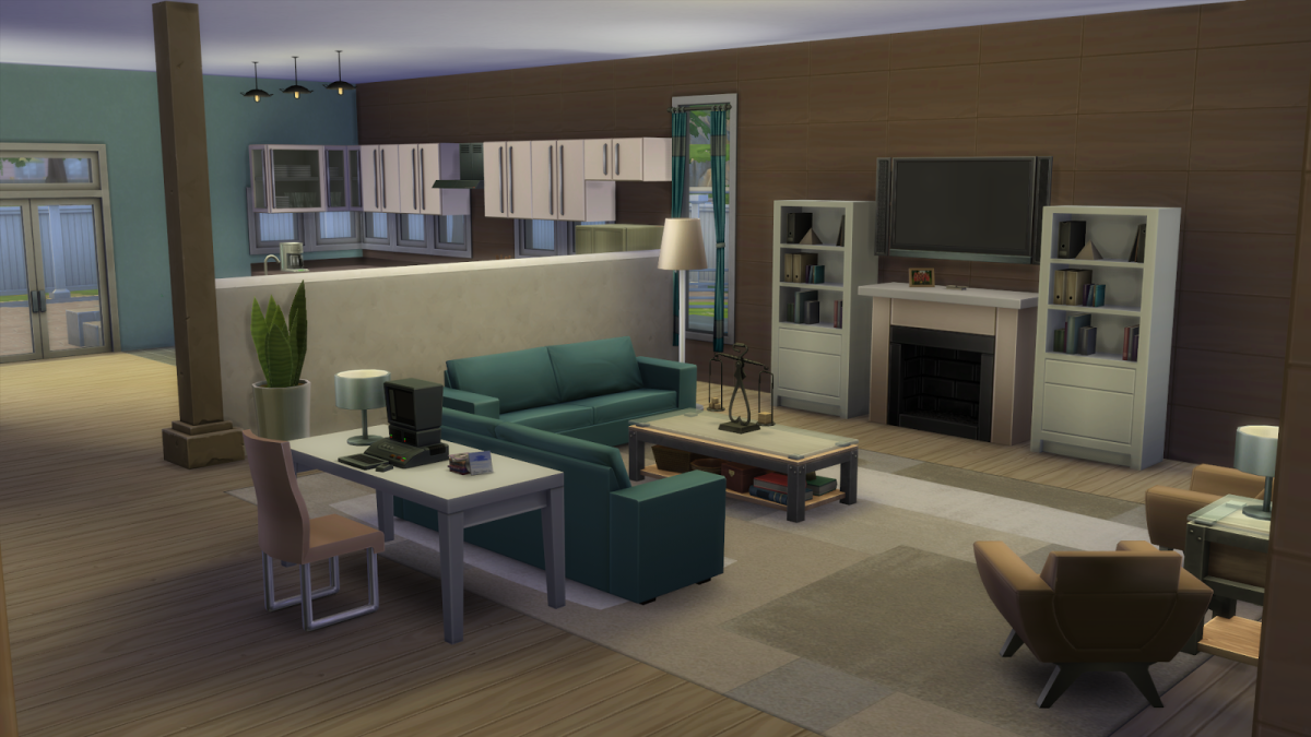 Фон гостиной аниме