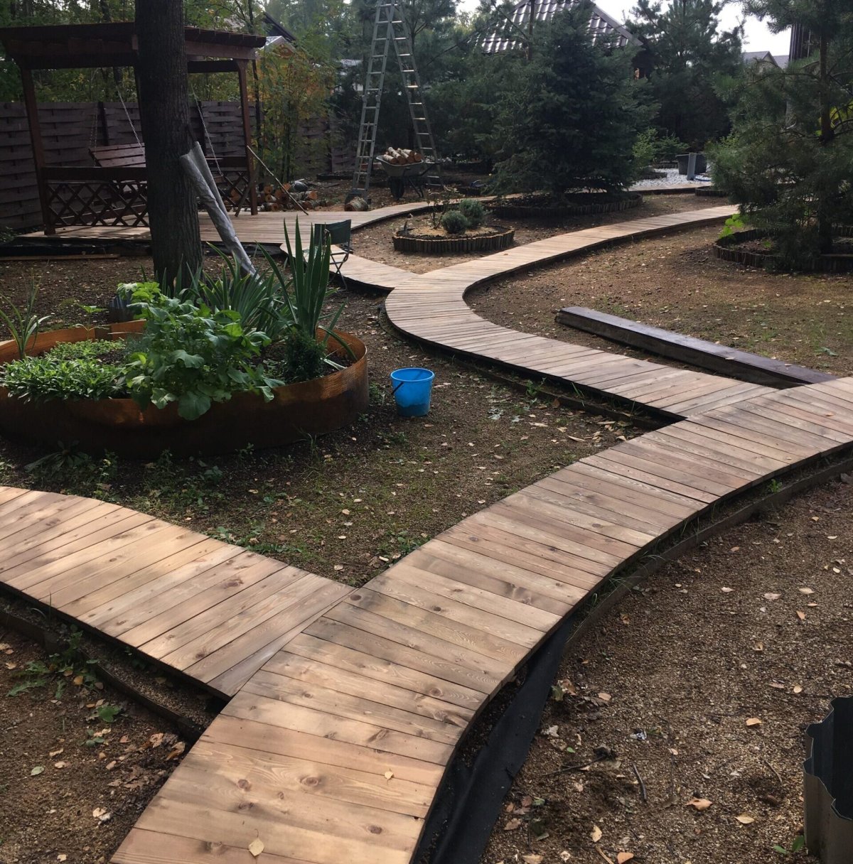 Плитняк степ дорожки