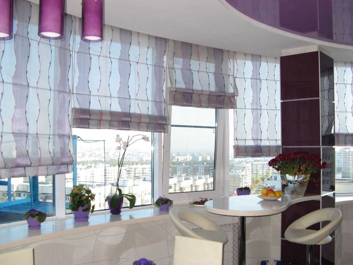 Roman Shades морской Бриз тканевая Римская штора