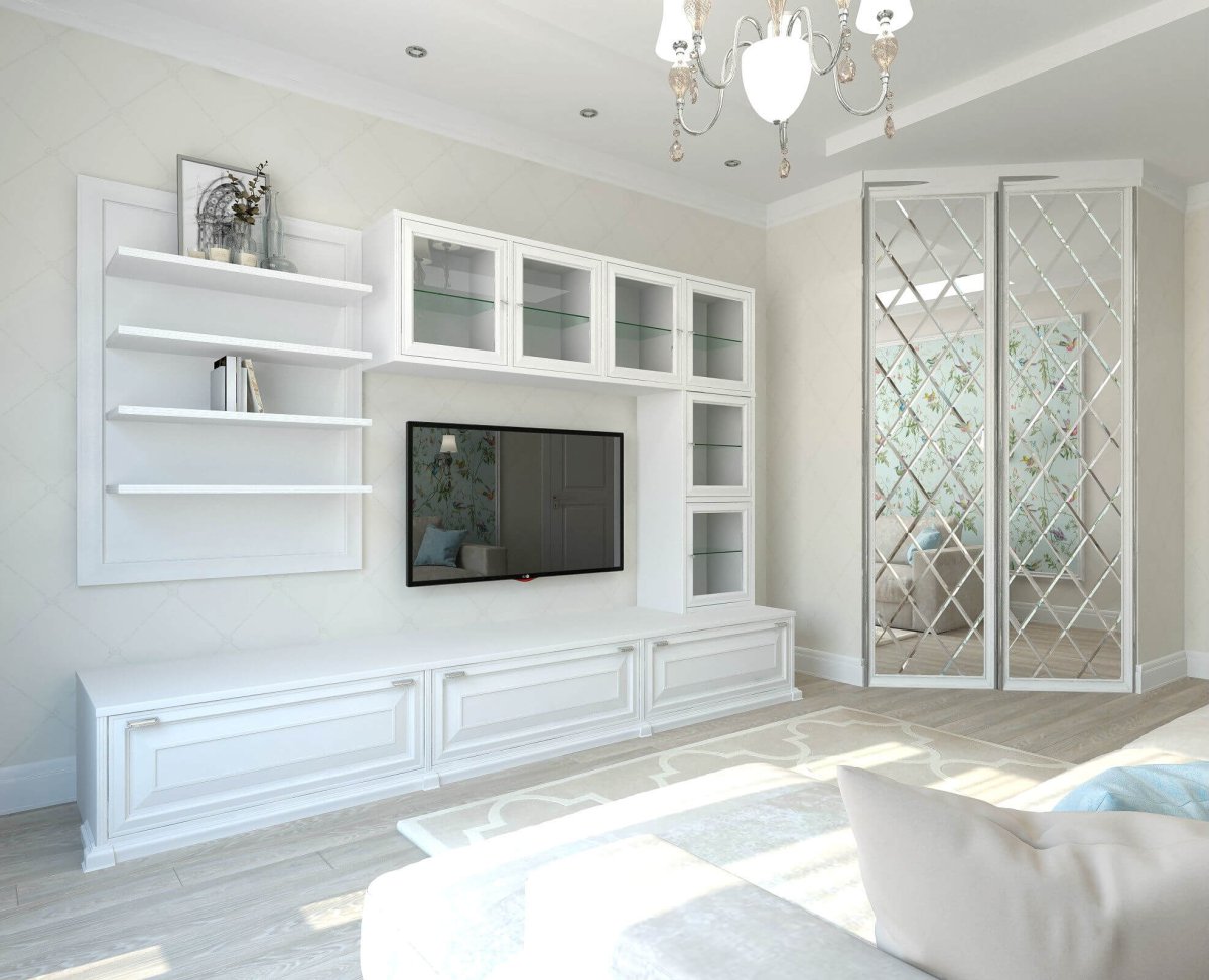 Шкаф стенка Неоклассика