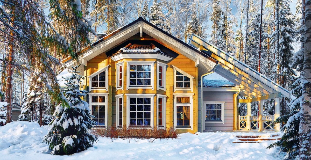 Дом в стиле русской дачи