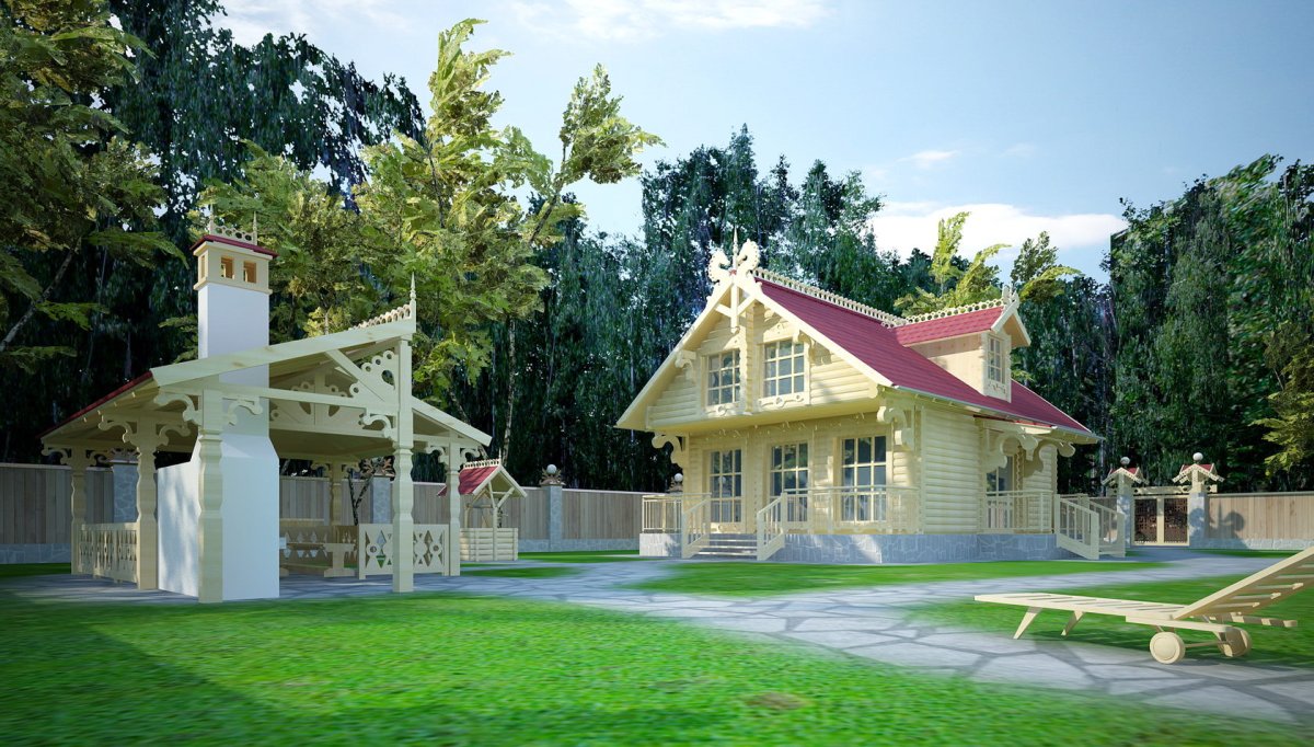 ДГ проект русская усадьба