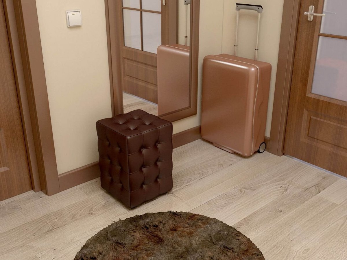 Прихожая в холодных тонах