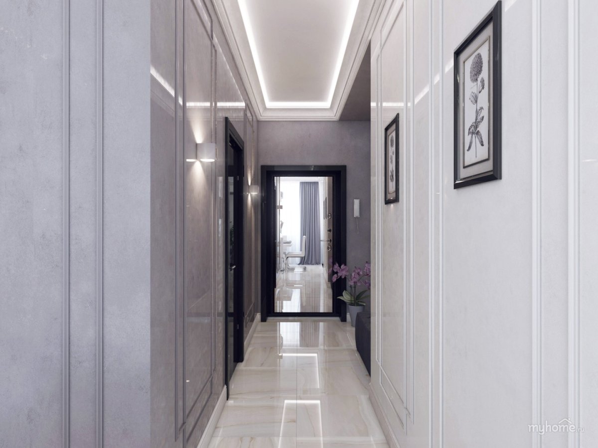 Глянцевая плитка кабинет