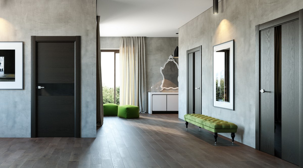 Двери в скандинавском интерьере