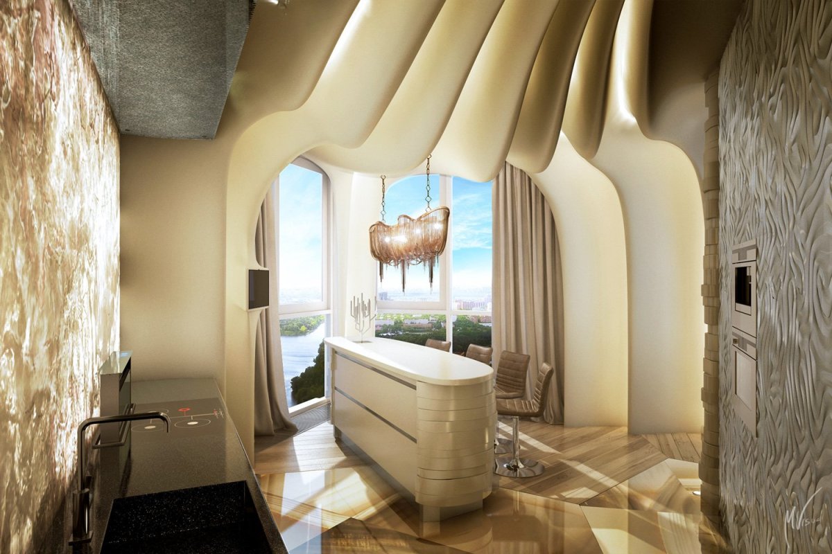 Интерьер в космическом стиле