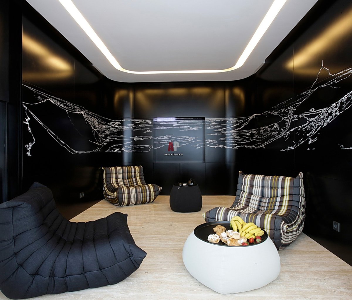 Необычный интерьер кухни