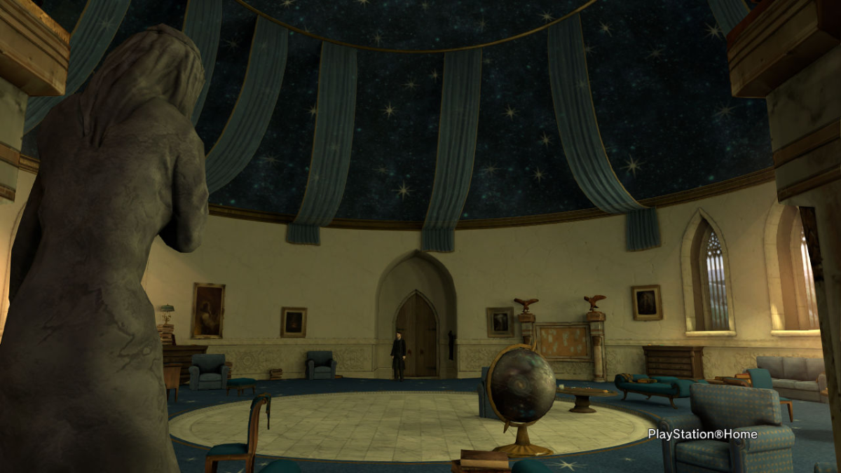 Комната Слизерина в Хогвартс