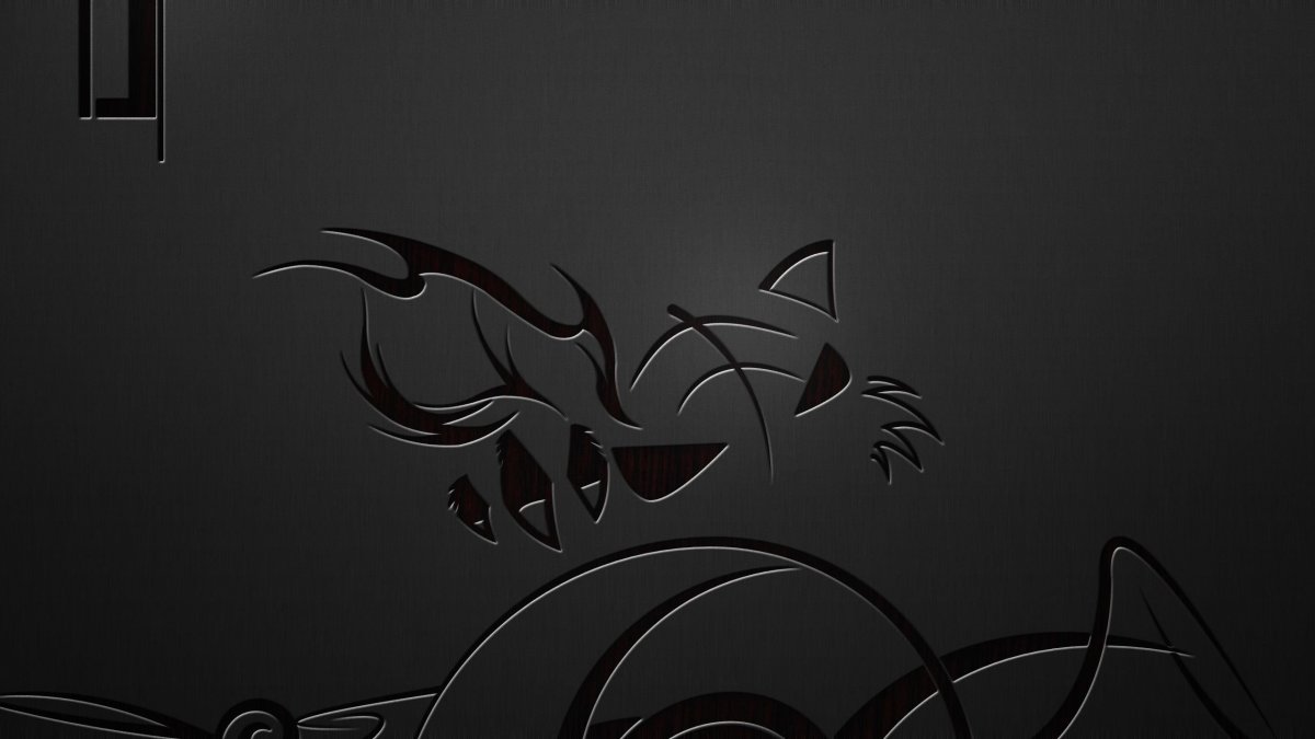 Черные обои