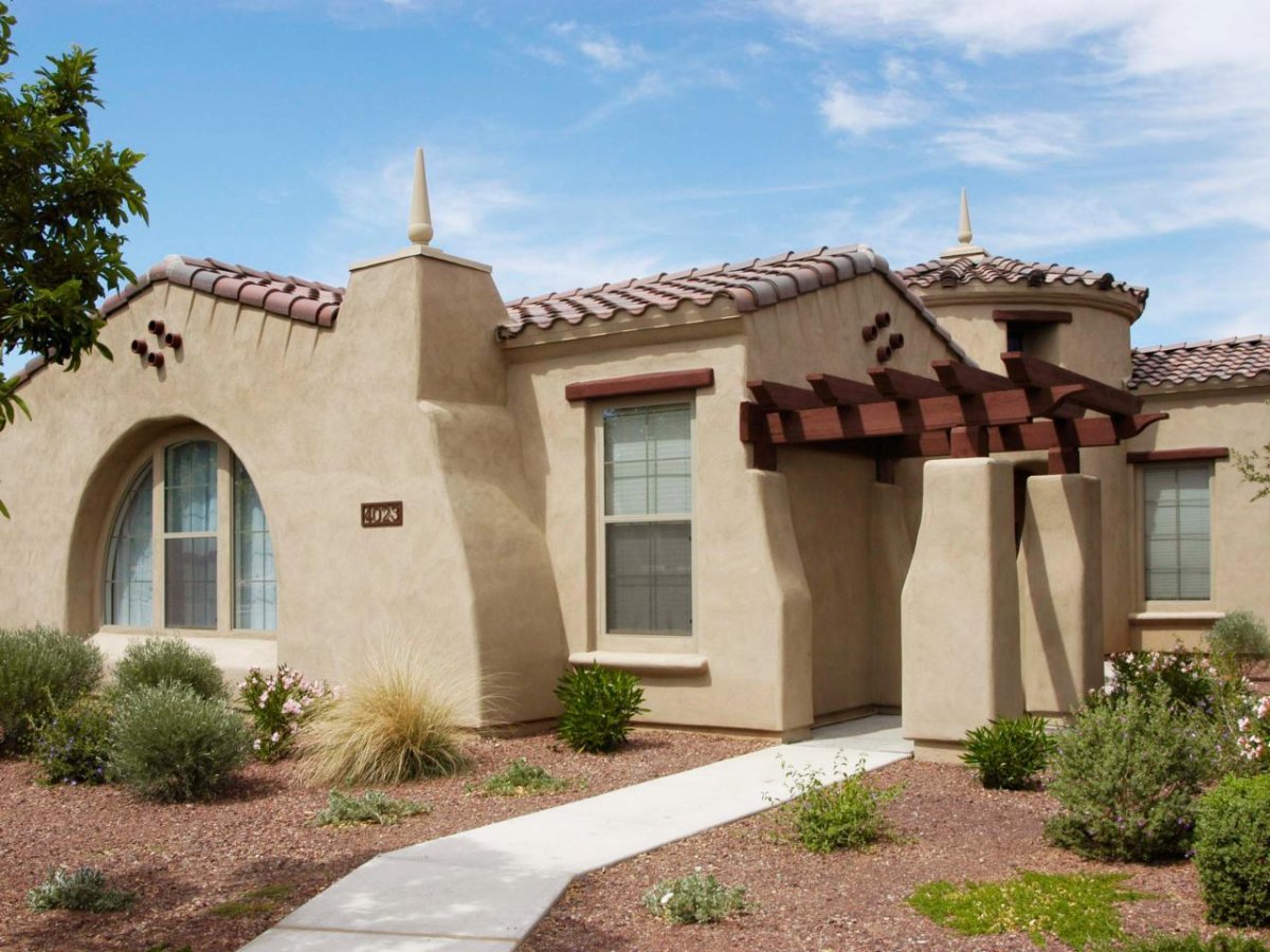 Дом в средиземноморском стиле одноэтажный