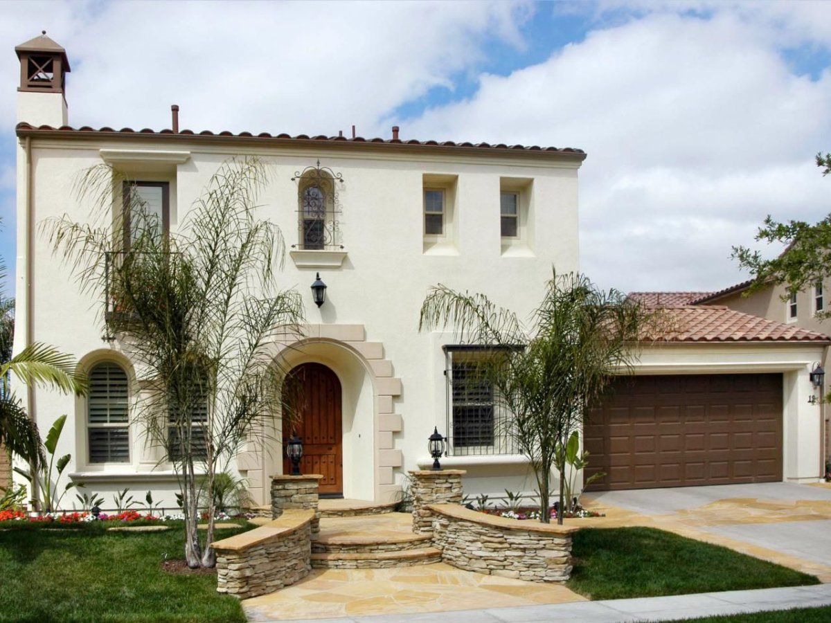 Mediterranean Stone House