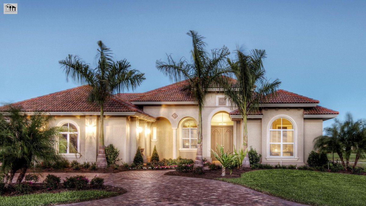 Вилла в средиземноморском стиле