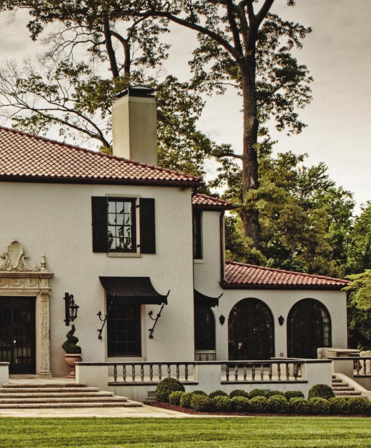 Средиземноморские виллы с плоской крышей