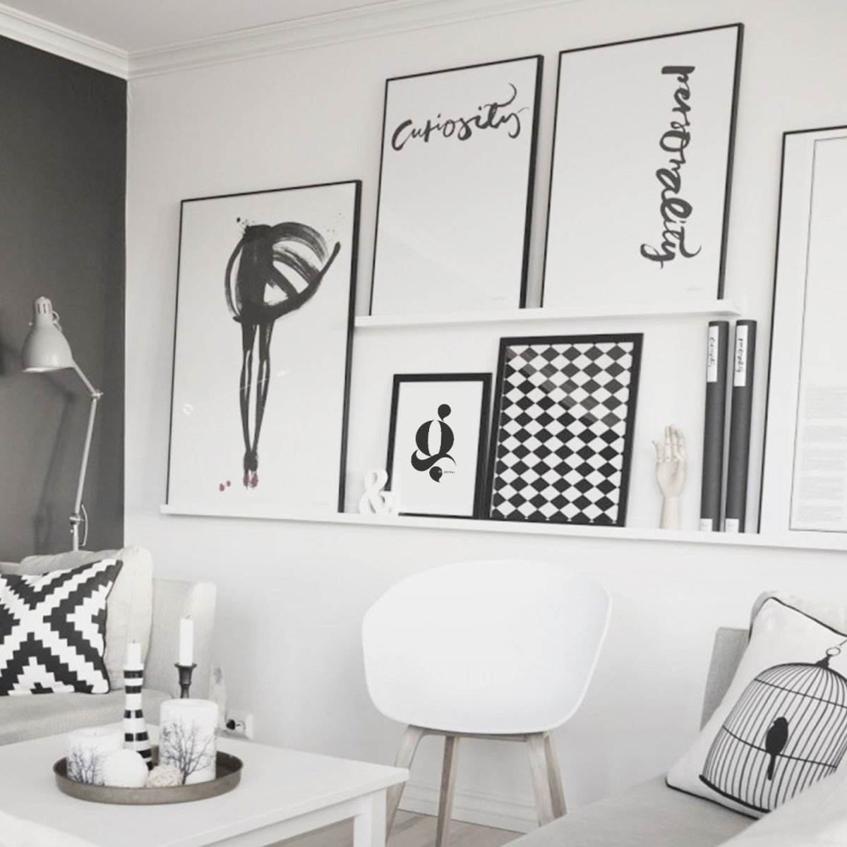 Белый интерьер