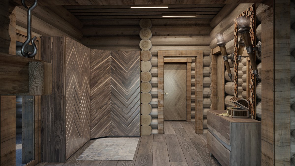 90rr r83/021 в интерьере деревянного