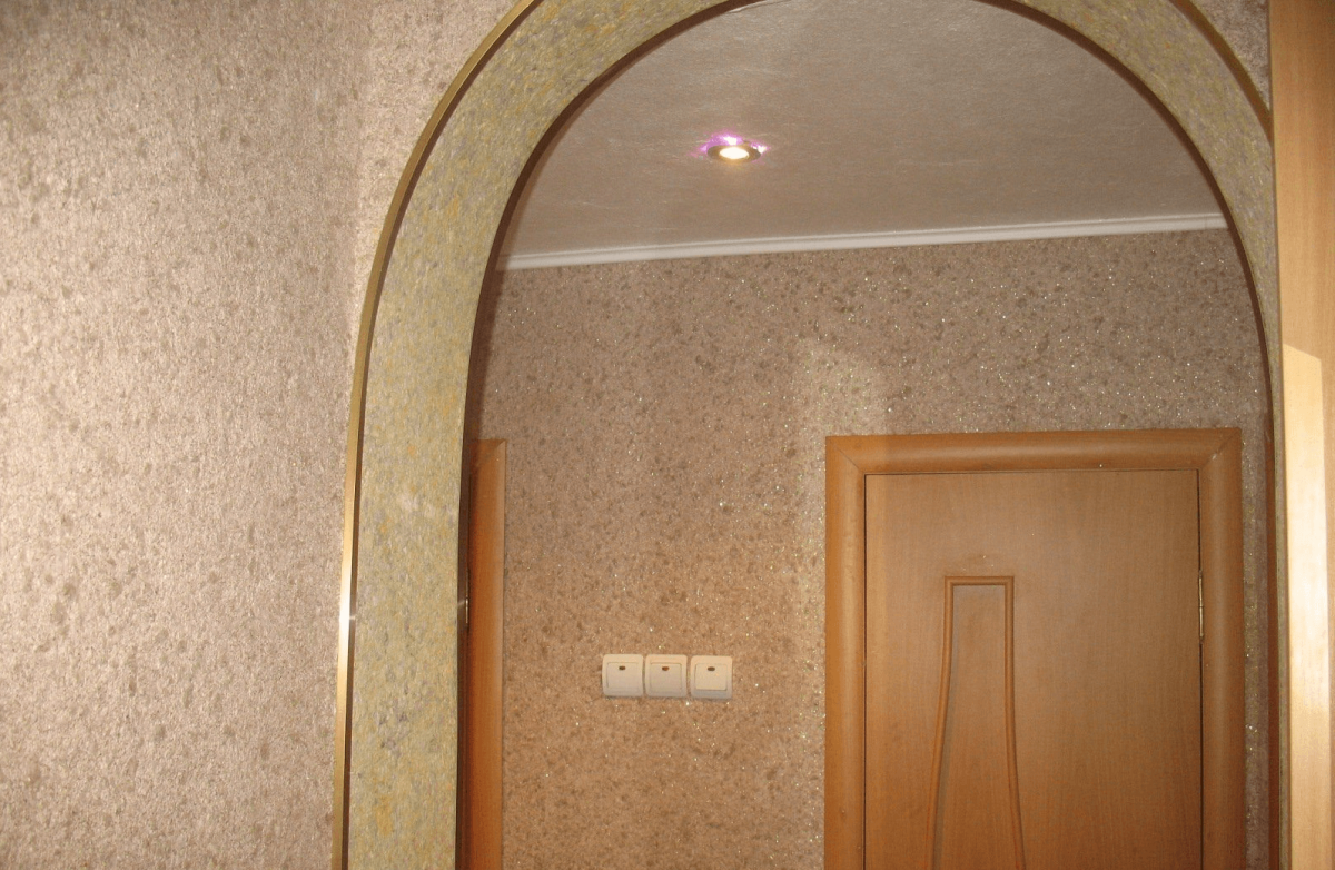 Отделка арки в квартире
