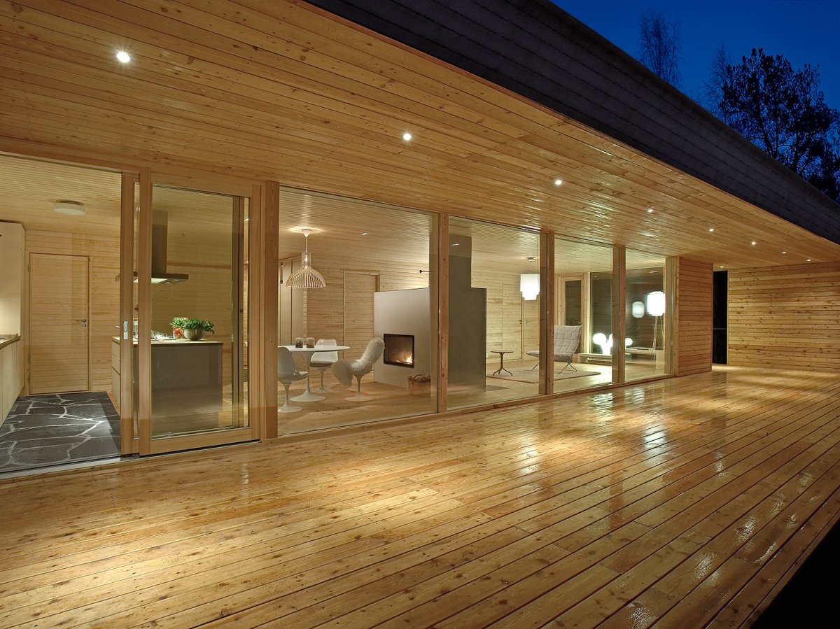 Потолок из планкена