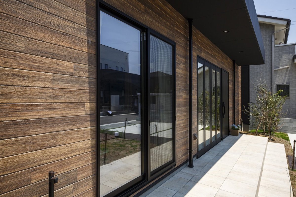 Планкен фасад Шале