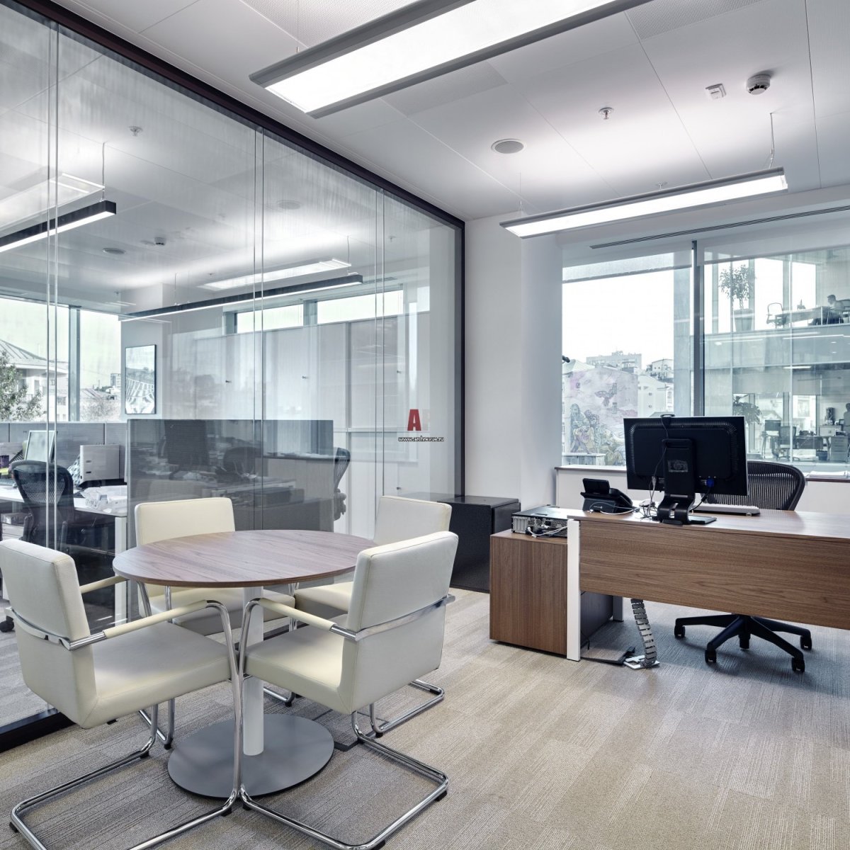 Экостиль в интерьере офиса