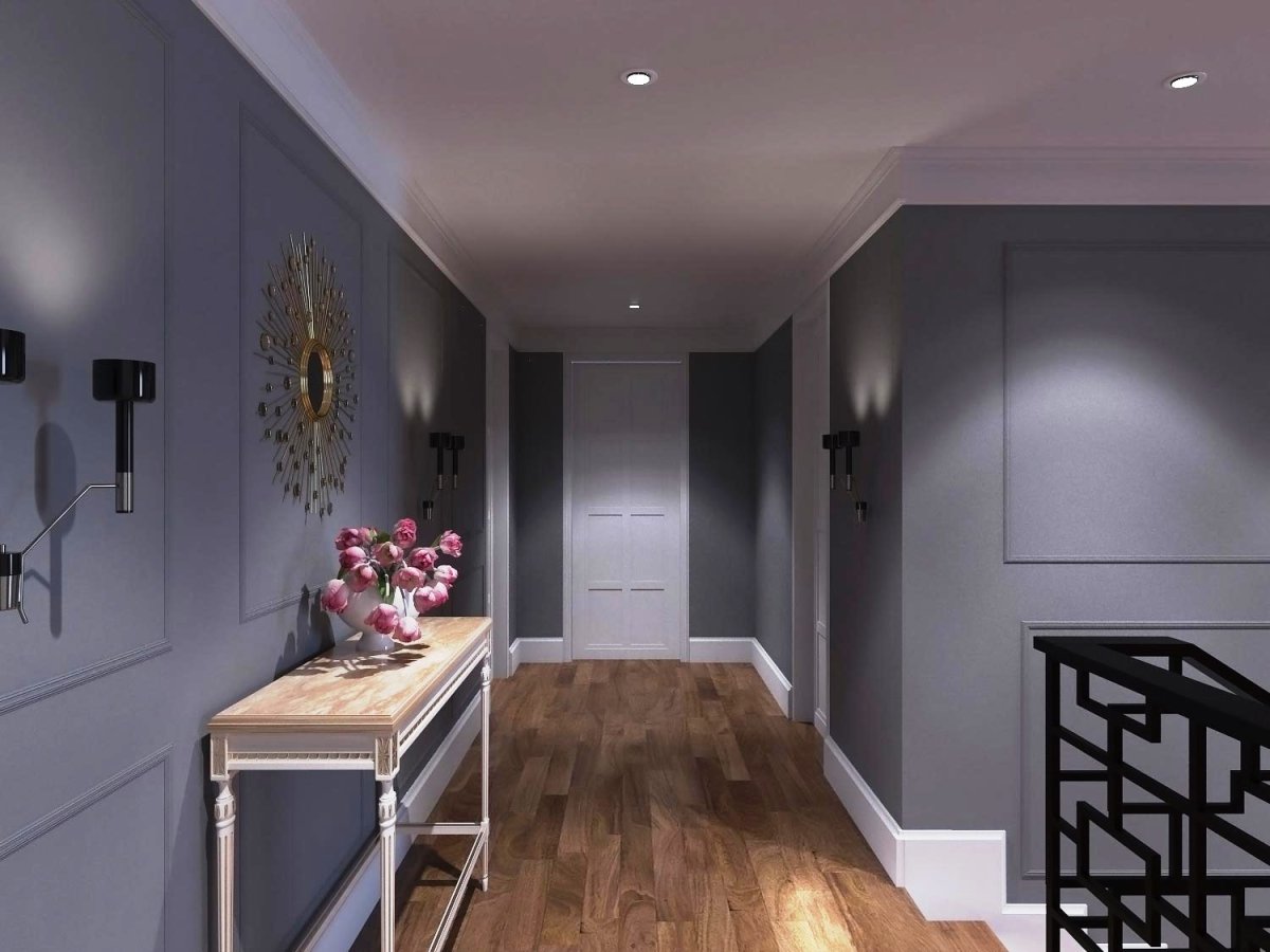 Светло серые стены