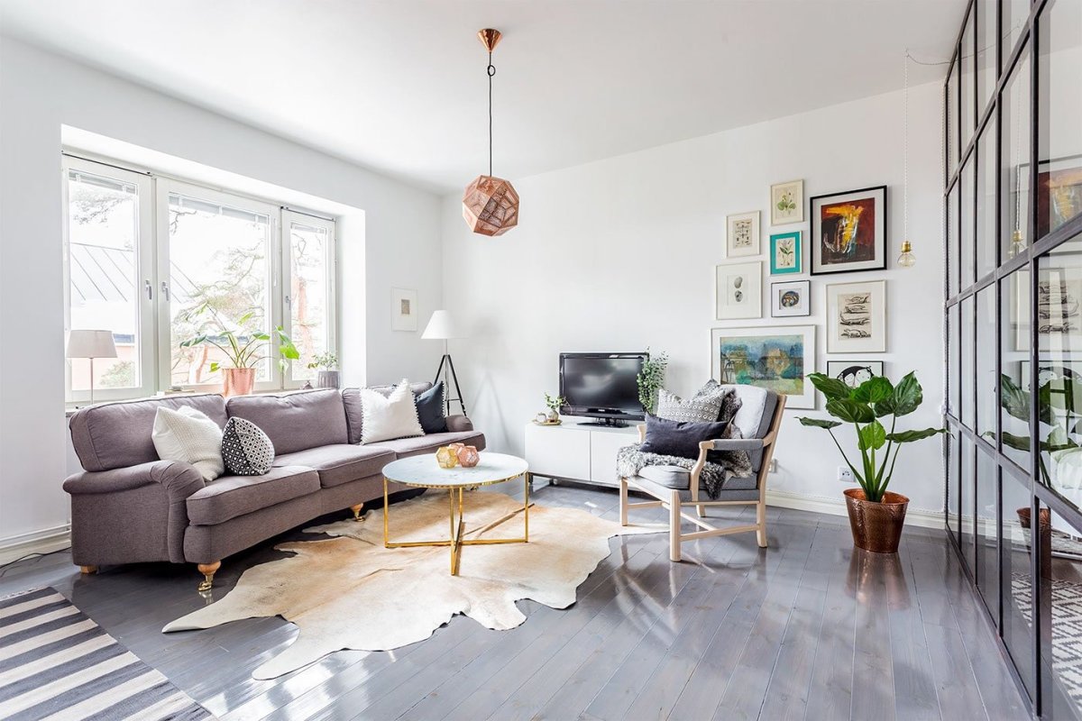 Пол в скандинавском стиле