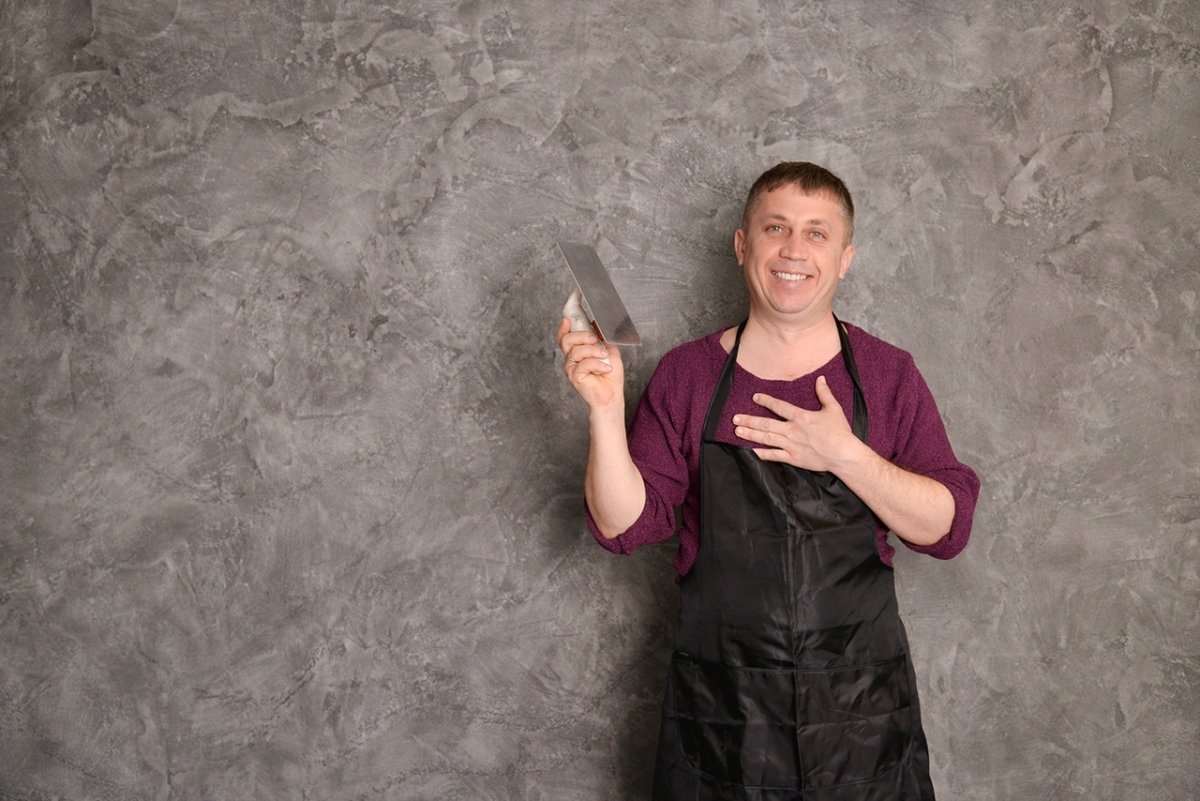 Лофт бетон (Loft beton) фактурная штукатурка