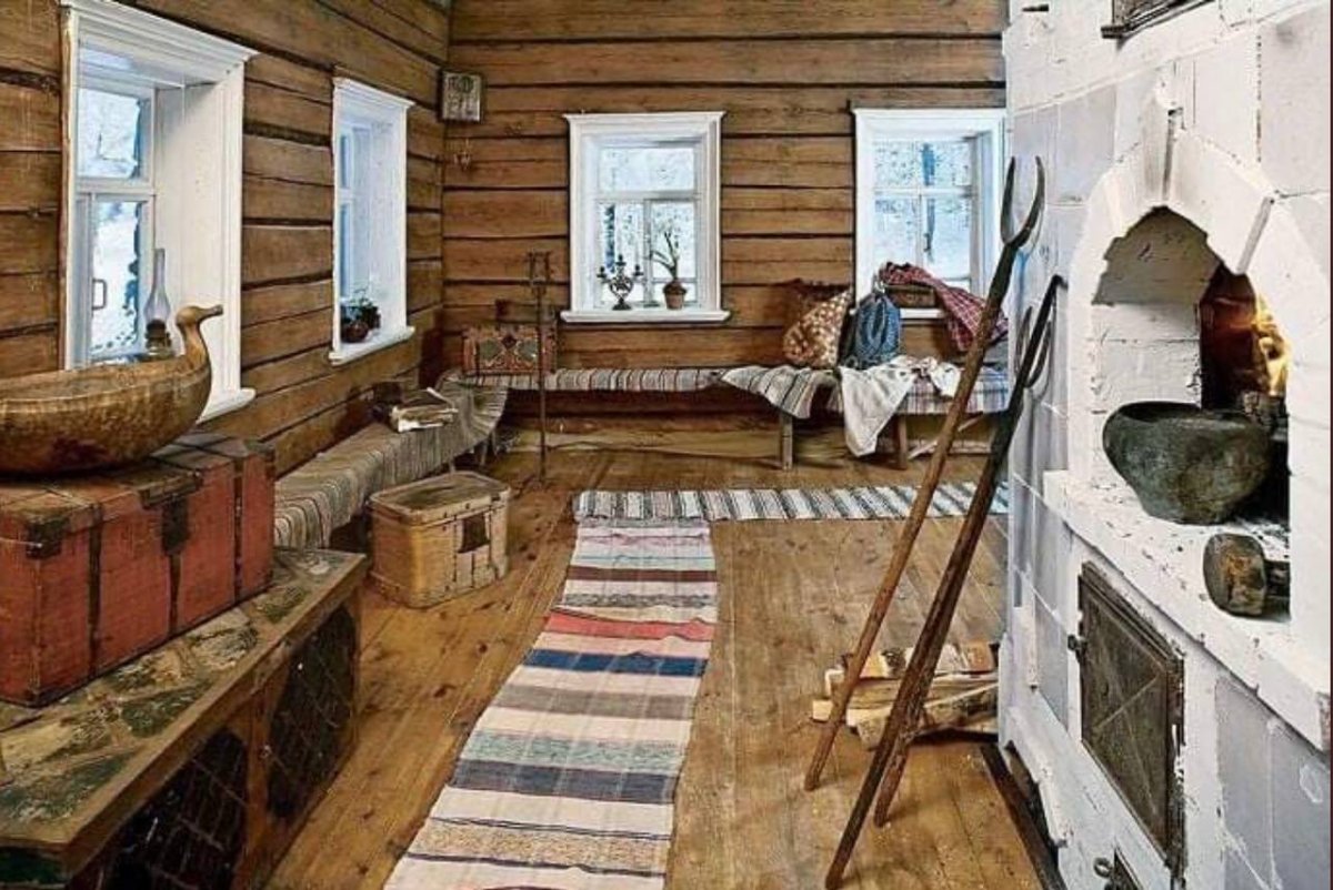 Интерьер заброшенного дома