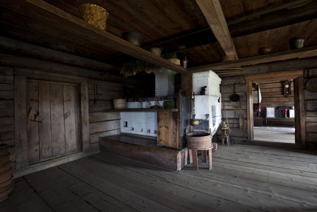 Деревенский стиль интерьера фармхаус