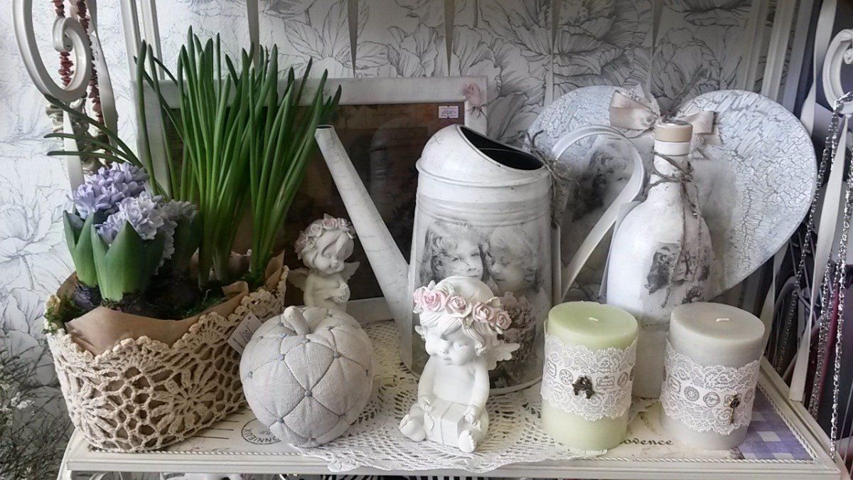 Зима в стиле Прованс