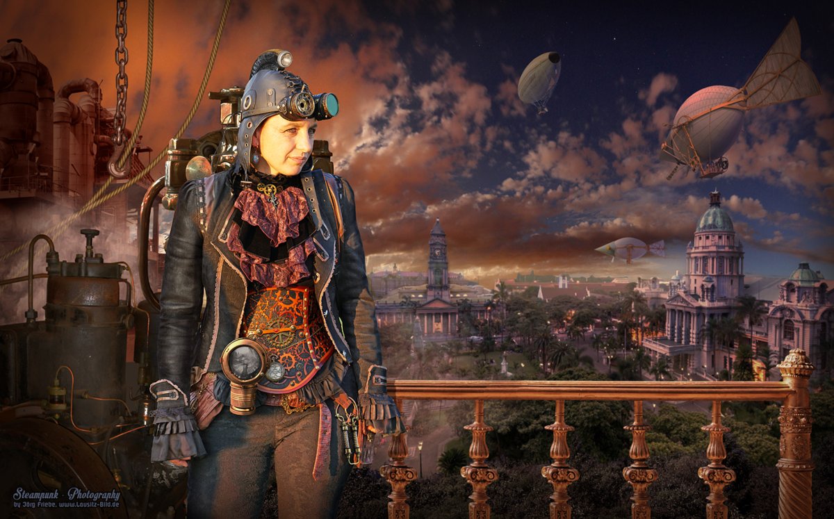 Империя Орлеан стимпанк