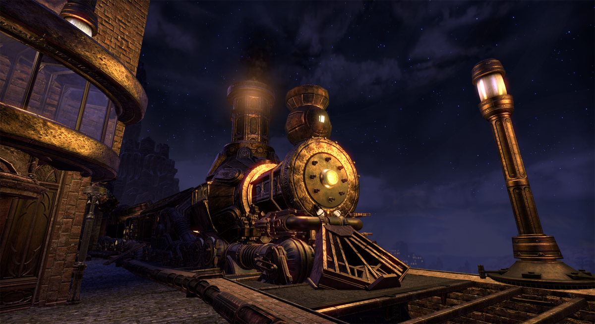 Steampunk пошаговая с видом с боку