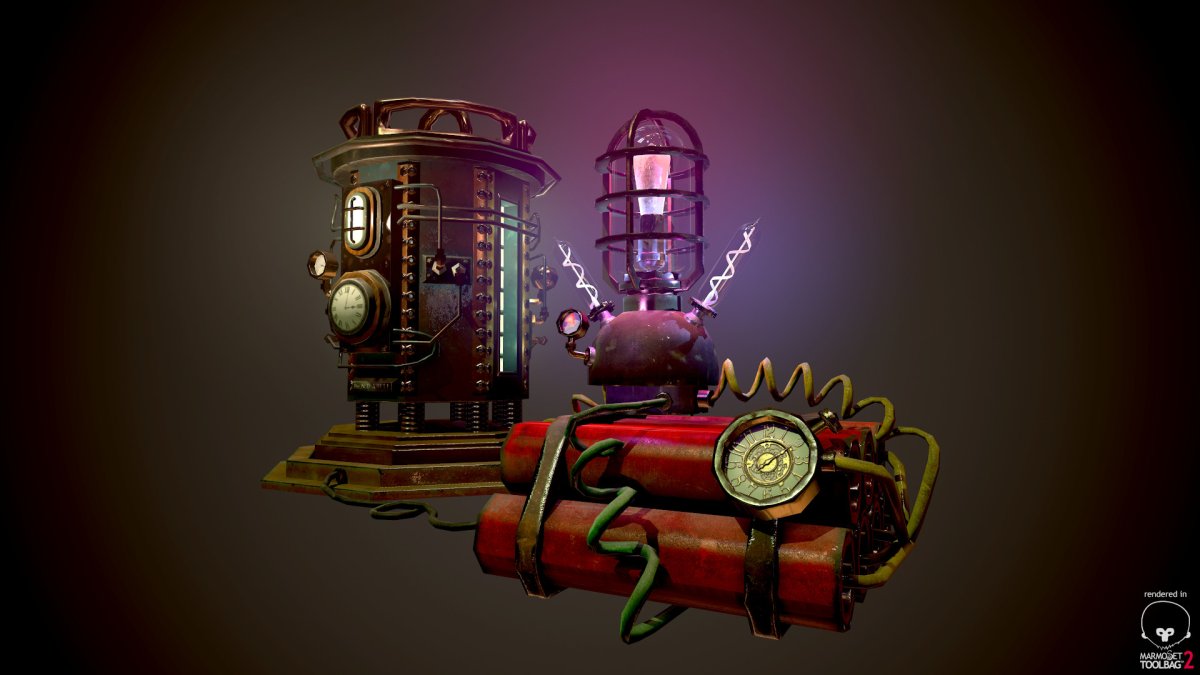 Мебель стимпанк дизельпанк