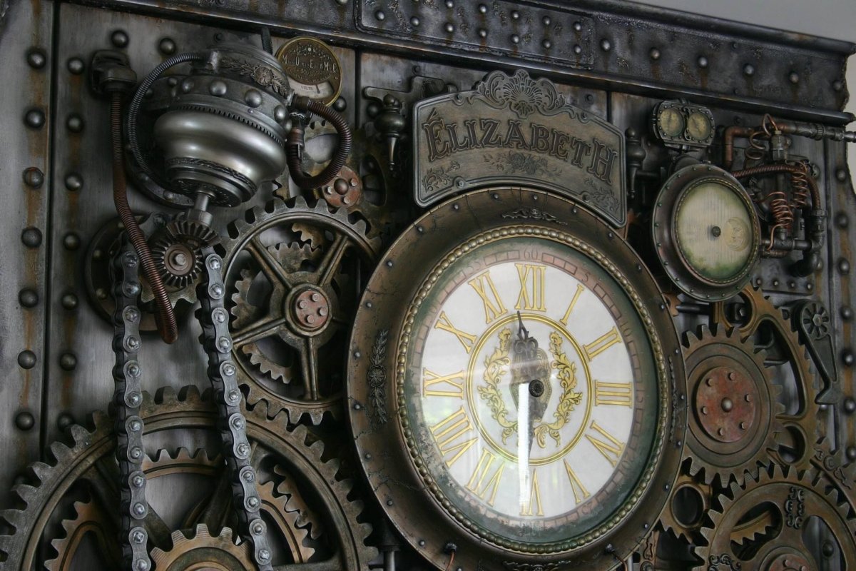 Стимпанк витрина