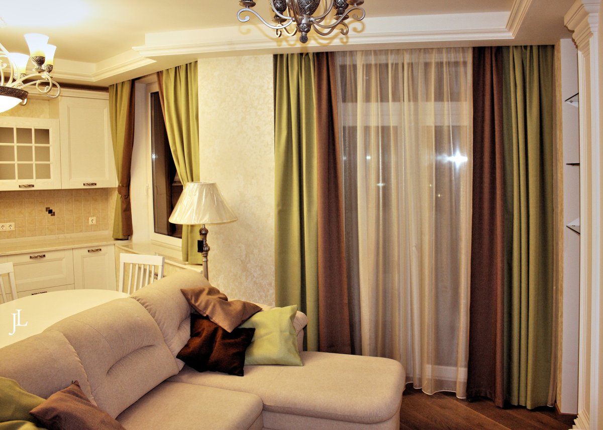 Шторы для зала
