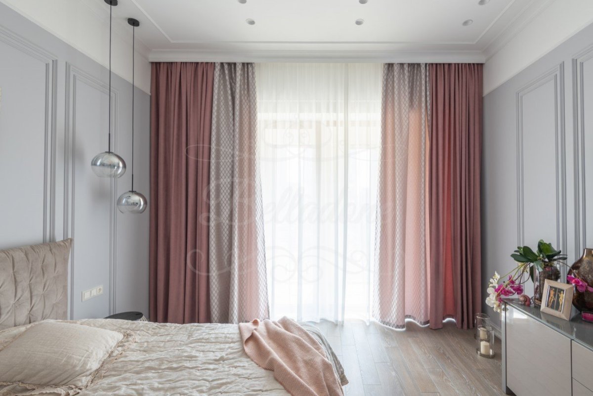 Шторы для гостиной в современном стиле 2021