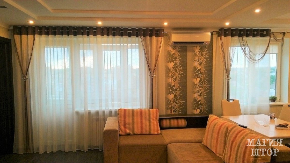 Портьеры в гостиную