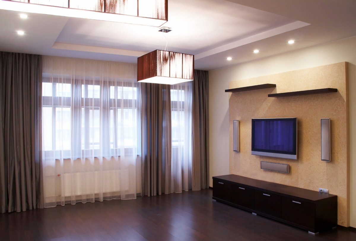 Шторы в однокомнатную квартиру