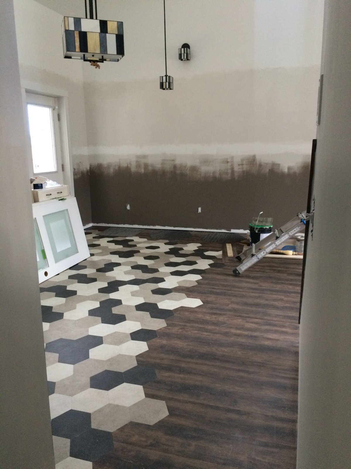 Плитка напольная Hexagon Wood