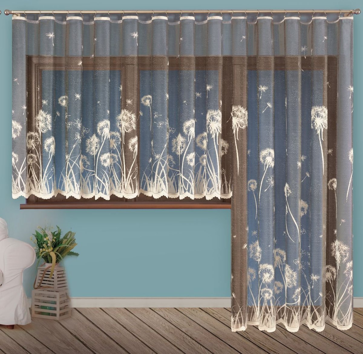 Короткие шторы