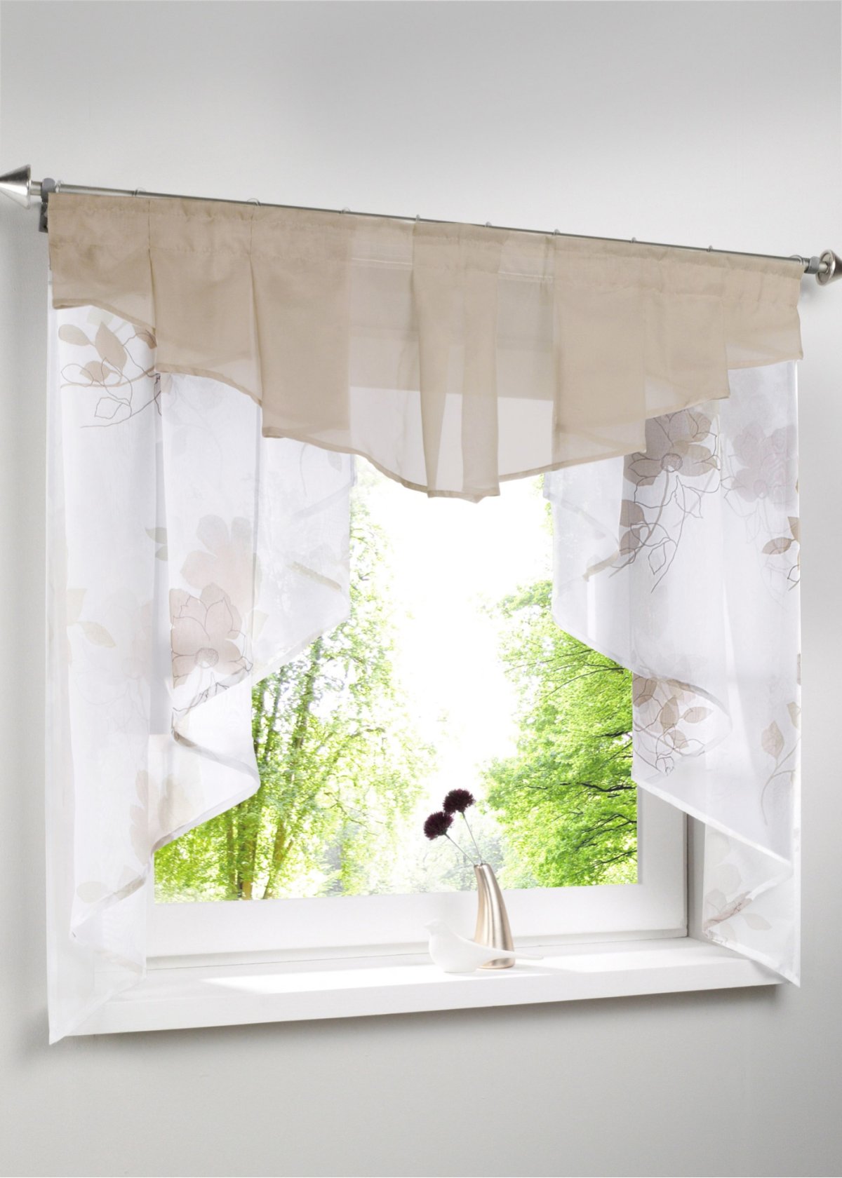 Бело -синяя тюль вуаль